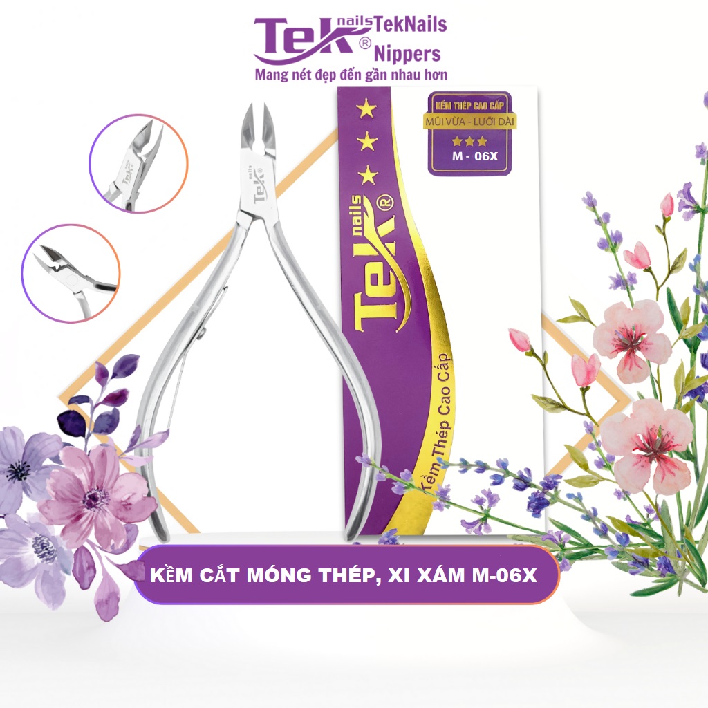 Kềm Cắt Móng Teknails M-06X